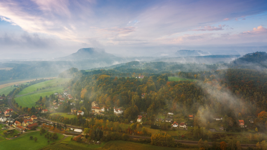Bild-Nr: 11885981 Nebelstimmung in der Sächsischen Schweiz Erstellt von: Daniela Beyer