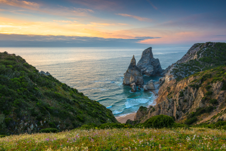 Bild-Nr: 11886488 Sonnenuntergang - Praia da Ursa , Portugal Erstellt von: Robin-Oelschlegel-Photography