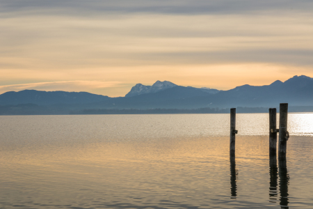 Bild-Nr: 11887231 Morgen am See - Chiemsee Idylle  Erstellt von: luxpediation