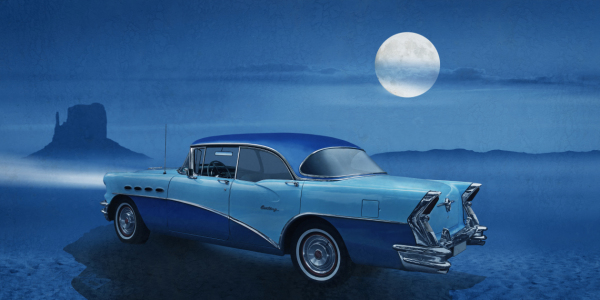 Bild-Nr: 11901760 Blue night on Route 66 Erstellt von: Mausopardia