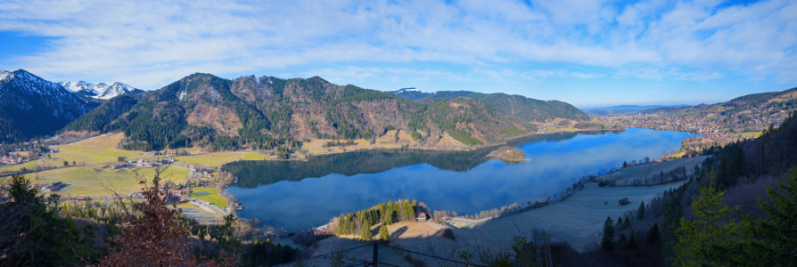 Bild-Nr: 11901918 Hohenwaldeck Panorama II mit Blick zum Schliersee Erstellt von: SusaZoom