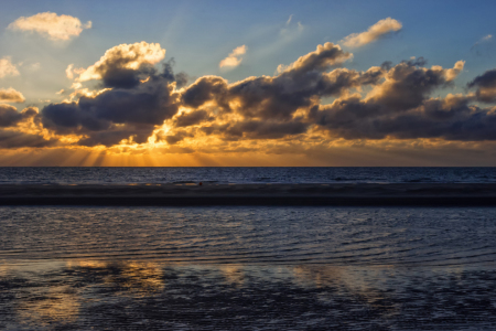 Bild-Nr: 11905880 Abendstimmung am Meer - Amrum Erstellt von: Angela  Dölling