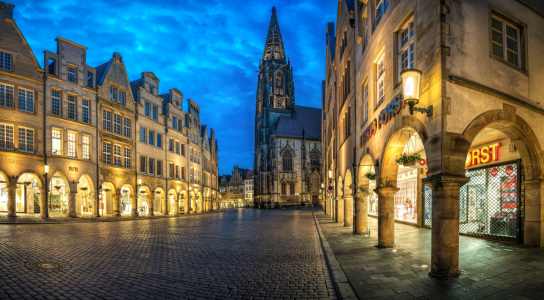 Bild-Nr: 11908670 Münster Prinzipalmarkt Lambertikirche Erstellt von: Daniel Heine