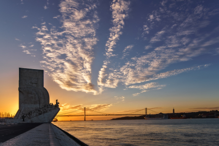 Bild-Nr: 11908811 Lissabon Sonnenaufgang Erstellt von: Achim Thomae