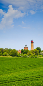 Bild-Nr: 11912337 Insel Rügen  -  Kap Arkona Leuchttürme Erstellt von: Ursula Reins