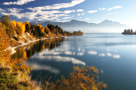 Bild-Nr: 11913110 Forggensee im Herbst Erstellt von: DirkR