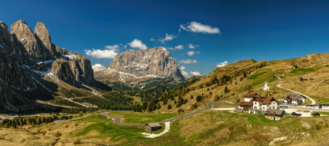 Bild-Nr: 11914242 Grödner Joch und Langkofel Erstellt von: Achim Thomae