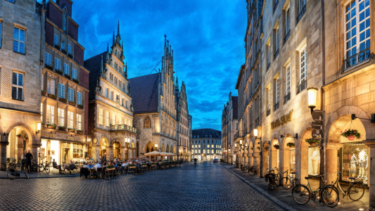 Bild-Nr: 11914629 Münster Prinzipalmarkt Stuhlmacher Erstellt von: Daniel Heine