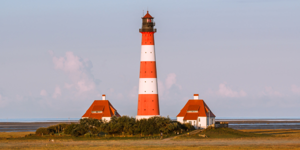 Bild-Nr: 11915306 Westerhever Leuchtturm Erstellt von: Ursula Reins