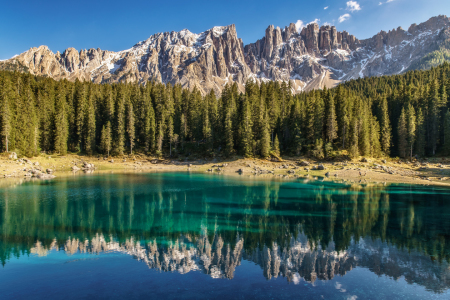 Bild-Nr: 11917820 Karersee Südtirol Erstellt von: Achim Thomae