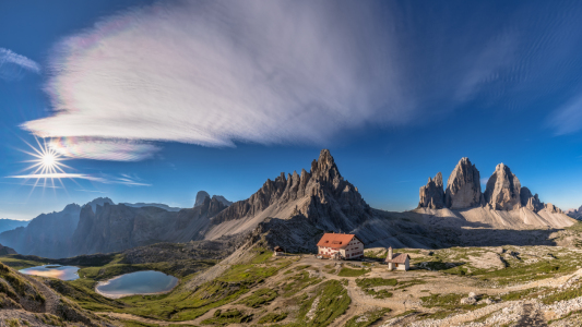Bild-Nr: 11922326 Drei Zinnen Panorama Dolomiten Südtirol Erstellt von: Achim Thomae