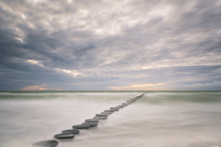 Bild-Nr: 11927206 Nebel und Buhnen - Meer Küste Wasser Strand Erstellt von: luxpediation