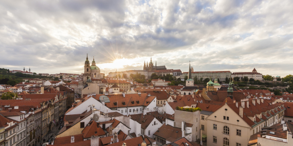 Bild-Nr: 11929621 Hradschin in Prag bei Sonnenuntergang Erstellt von: dieterich