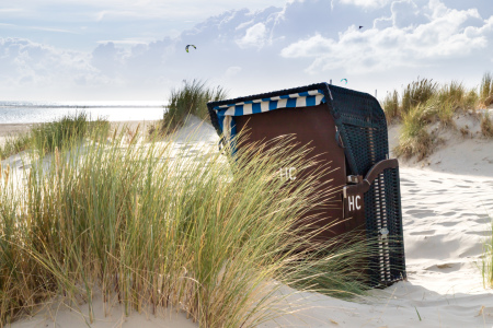 Bild-Nr: 11933211 Strandkorb am Abend Erstellt von: cschaible