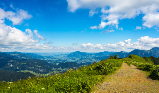 Bild-Nr: 11934488 Wanderweg am Fellhorn Erstellt von: Walter G. Allgöwer