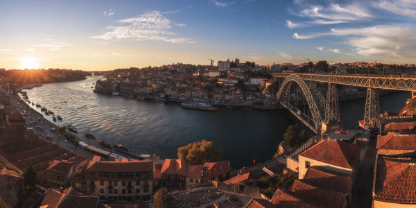 Bild-Nr: 11939480 Portugal - Porto Sunset Panorama Erstellt von: Jean Claude Castor