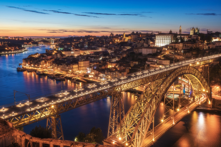 Bild-Nr: 11939964 Portugal - Porto Sunset Blaue Stunde Erstellt von: Jean Claude Castor