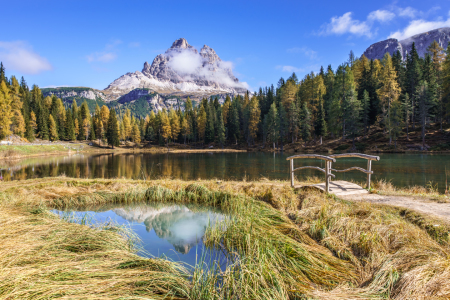 Bild-Nr: 11941261 Herbstlandschaft Dolomiten Erstellt von: Achim Thomae