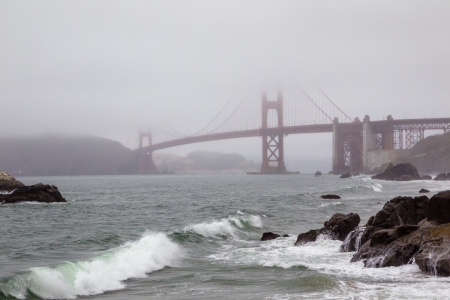 Bild-Nr: 11946114 Golden Gate Bridge im Nebel Erstellt von: DirkR