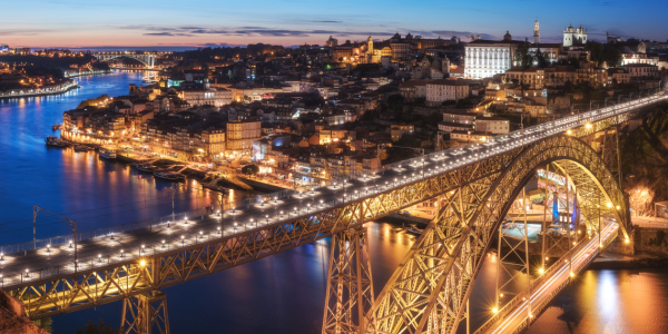 Bild-Nr: 11947904 Portugal - Porto Panorama Blaue Stunde Erstellt von: Jean Claude Castor