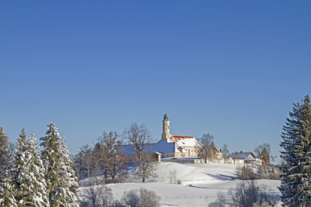 Bild-Nr: 11949315 Kloster Reutberg  im Winter Erstellt von: EderHans