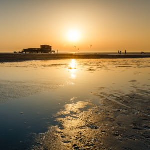 Bild-Nr: 11953269 Abendspaziergang in Sankt Peter-Ording Erstellt von: Ursula Reins