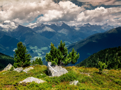 Bild-Nr: 11954828 Tauferer Ahrntal mit Zillertaler Alpenhauptkamm Erstellt von: Reiner Würz