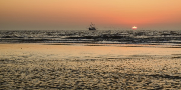 Bild-Nr: 11955079 Abendrot in Sankt Peter-Ording Erstellt von: Ursula Reins