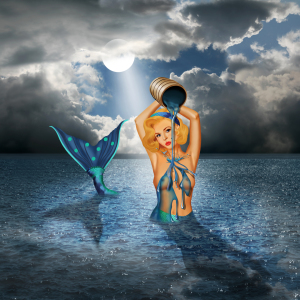 Bild-Nr: 11956021 Die Meerjungfrau nimmt ein Bad Erstellt von: Mausopardia
