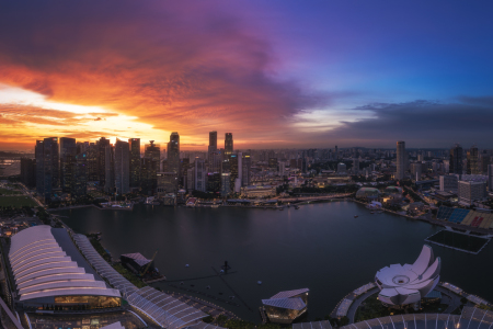 Bild-Nr: 11964706 Singapur - Marina Bay Sunset Erstellt von: Jean Claude Castor