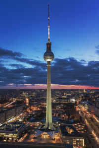 Bild-Nr: 11969904 Berlin - Fernsehturm zur blauen Stunde Erstellt von: Jean Claude Castor