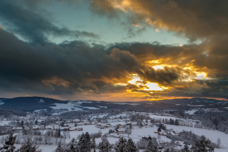 Bild-Nr: 11971039 Sonnenuntergang im Bayrischen Wald Erstellt von: DirkR