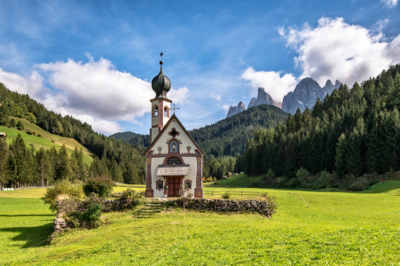 Bild-Nr: 11978088 Ranuikirche und Geislergruppe Südtirol Erstellt von: Achim Thomae