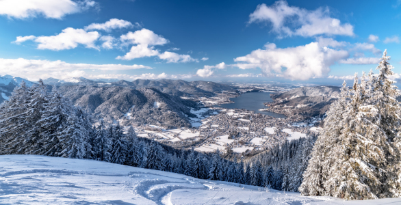 Bild-Nr: 11978233 Winterpanorama Tegernsee Erstellt von: Achim Thomae