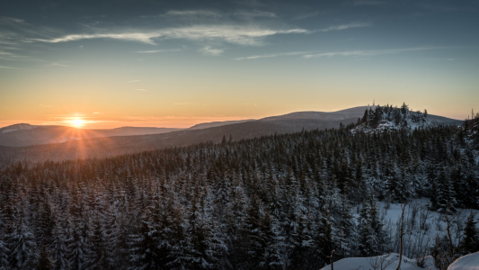 Bild-Nr: 11979899 Traumhafter Sonnenuntergang im Harz Erstellt von: Steffen Henze