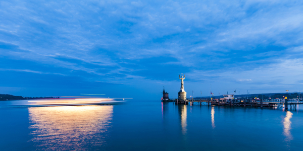 Bild-Nr: 11980862 Konstanz am Bodensee bei Nacht Erstellt von: dieterich