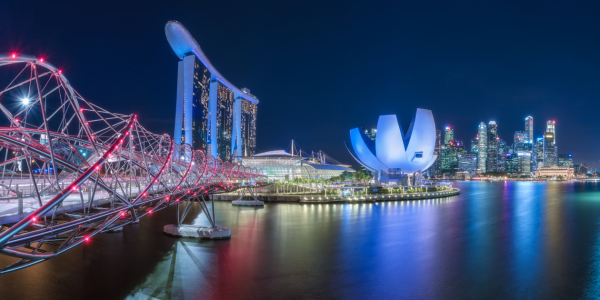 Bild-Nr: 11980943 Singapur Skyline Marina Bay Panorama Erstellt von: Jean Claude Castor