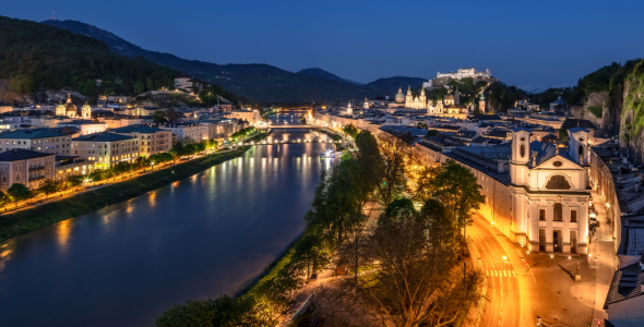 Bild-Nr: 11984587 Salzburg am Abend Erstellt von: Achim Thomae