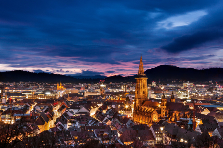 Bild-Nr: 11984837 Freiburg im Breisgau zur blauen Stunde Erstellt von: Rigatoni