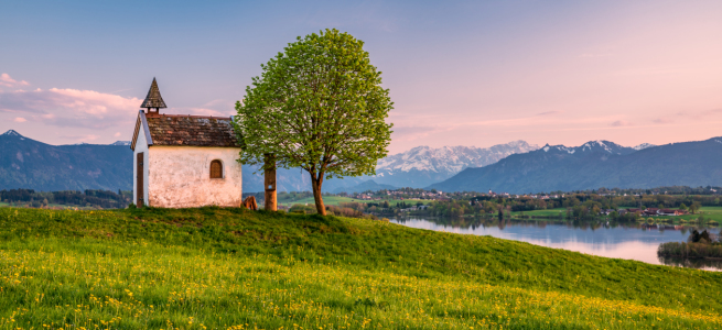 Bild-Nr: 11985320 Frühlingsidylle in  Bayern Erstellt von: Achim Thomae