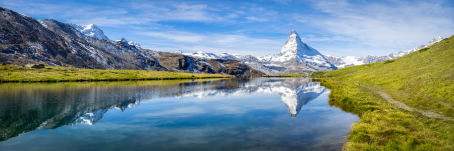 Bild-Nr: 11985697 Stellisee und Matterhorn - Schweizer Alpen Erstellt von: eyetronic