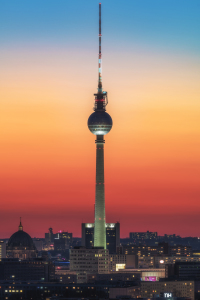 Bild-Nr: 11987324 Berlin Pastellfarben am Fenrsehturm I Erstellt von: Jean Claude Castor