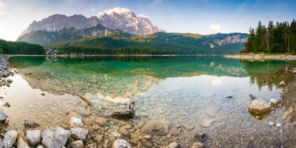 Bild-Nr: 11987601 Eibsee Panorama Erstellt von: Martin Martin Wasilewski
