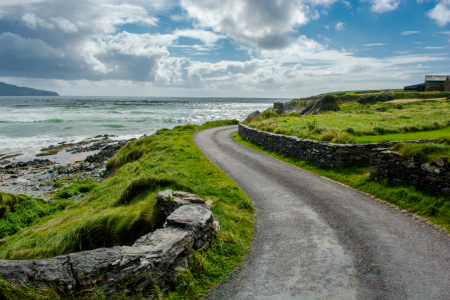 Bild-Nr: 11988283 Enge Küstenstraße in Irland Erstellt von: grafxart