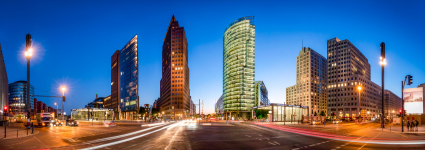 Bild-Nr: 11989195 Potsdamer Platz Panorama bei Nacht Erstellt von: eyetronic