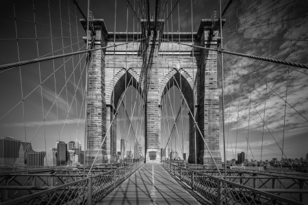 Bild-Nr: 11989846 NEW YORK CITY Brooklyn Bridge im Detail Erstellt von: Melanie Viola