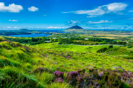 Bild-Nr: 11992222 Landschaft an der Küste bei Connemara in Irland Erstellt von: grafxart