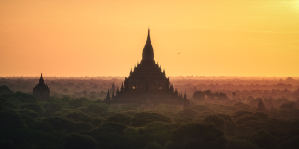 Bild-Nr: 11993034 Myanmar Bagan Sonnenaufgang Erstellt von: Jean Claude Castor