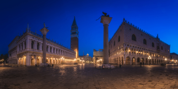 Bild-Nr: 11993216 Venedig Piazza San Marco Blaue Stunde Erstellt von: Jean Claude Castor