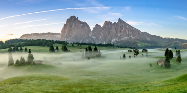 Bild-Nr: 11993553 Morgens auf der Seiser Alm in Südtirol Erstellt von: Achim Thomae